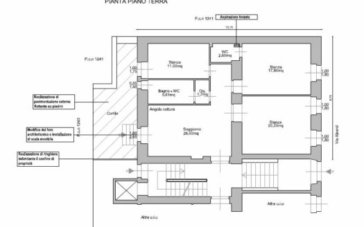 VENDUTO Scorcola – Via Aleardi, Primingresso